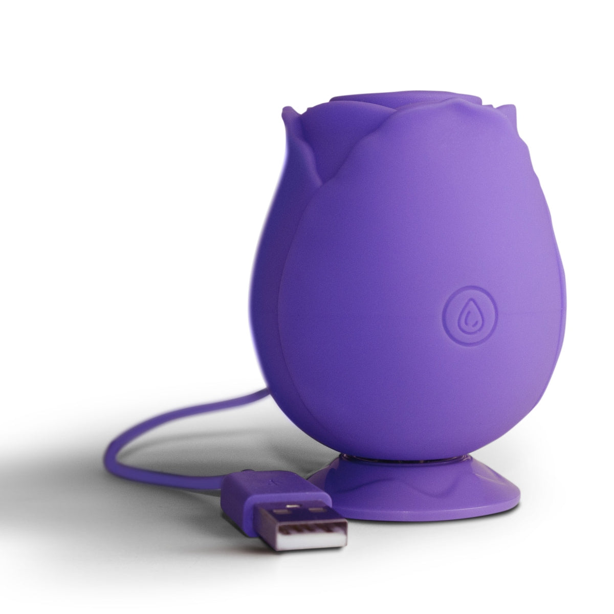 You Love Me Pick Me Rose Suction Vibrator Purple
