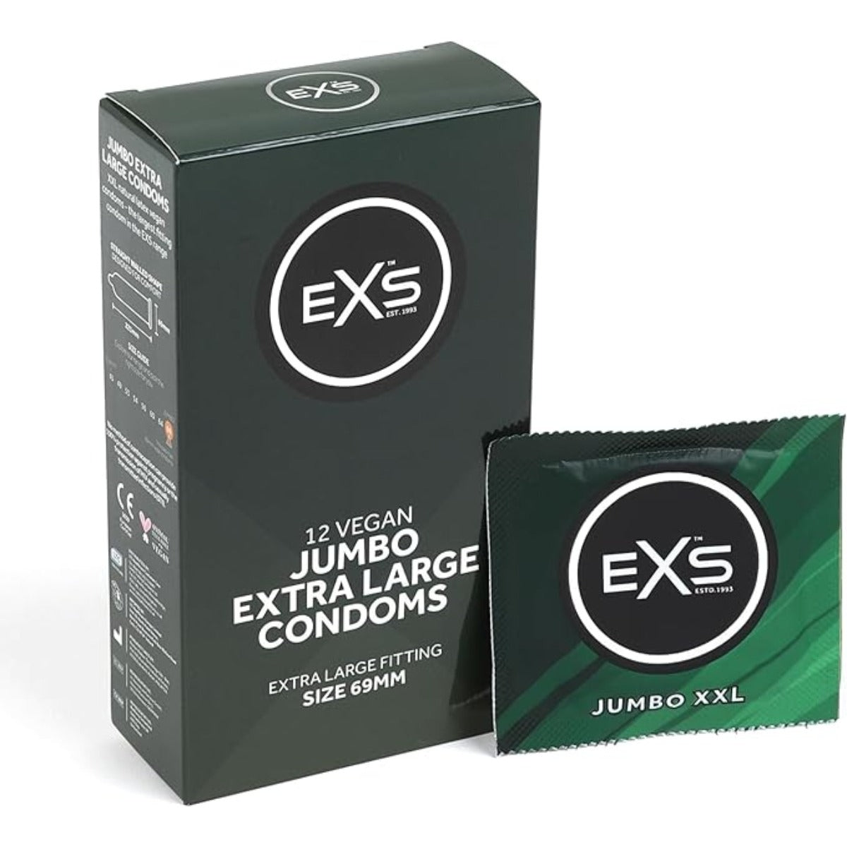 12 EXS Jumbo Condoms