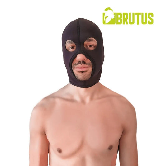 Brutus Neoprene Face Fucker Hood Black