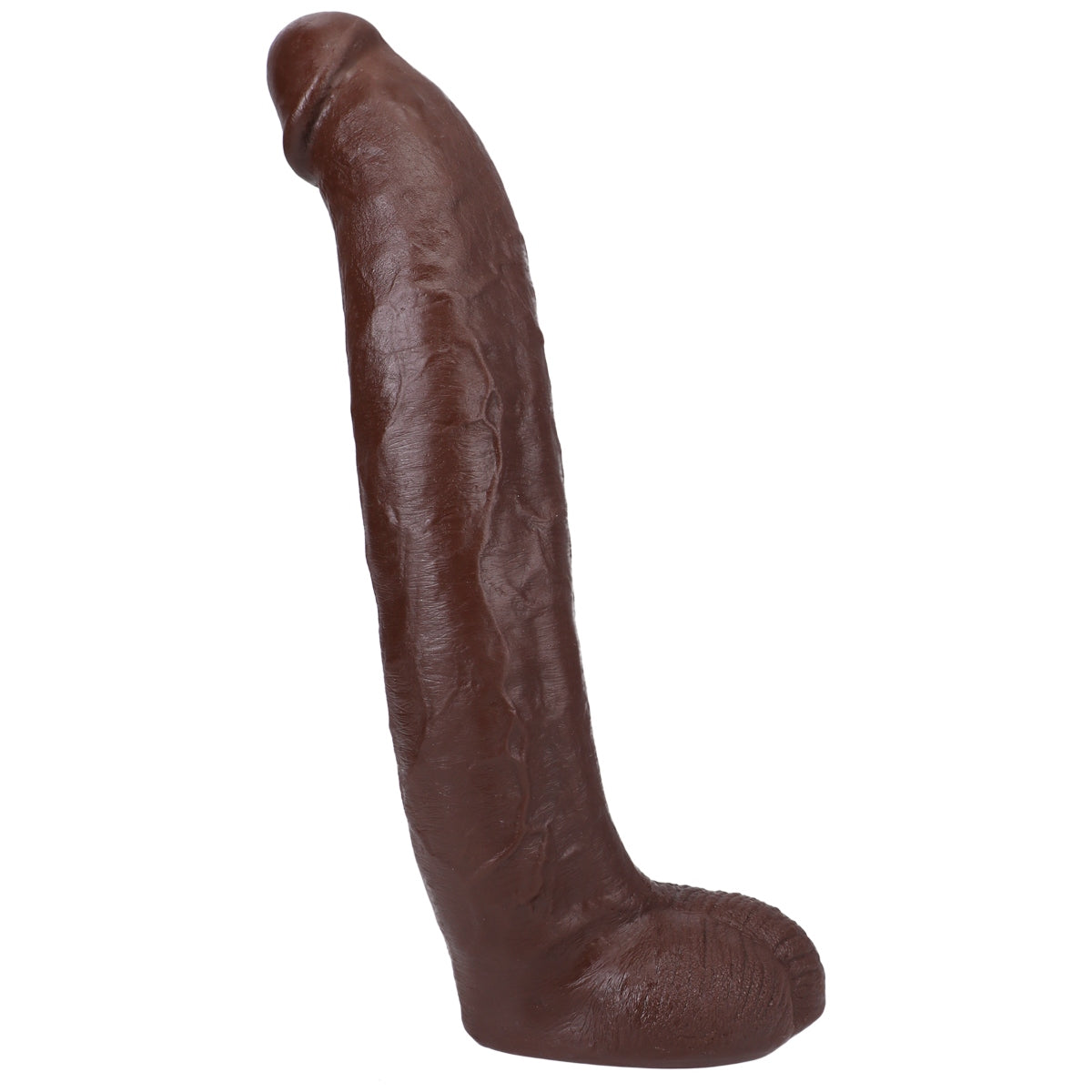 Signature Cocks Brickzilla 13Inch Ultraskyn Cock with Removable Vac U Lock Suction Cup Chocolate