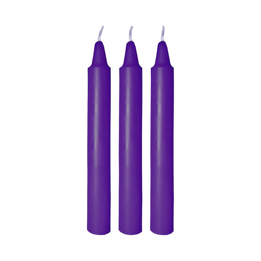 Me You Us Drip Candles 3 Pack Purple