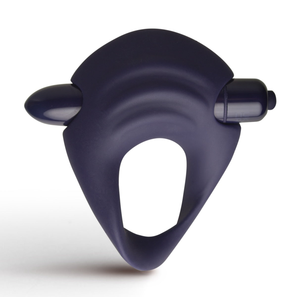 You Love Me Hold Me Vibrating Cock Ring Navy Blue