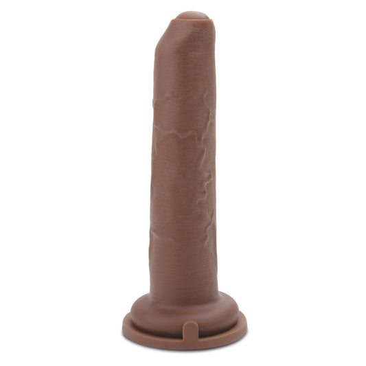 Me You Us Uncut Ultra Cock 8inch Caramel Realistic Dildo