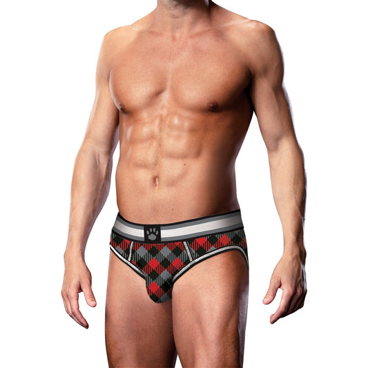 Prowler Tartan 1 Open Brief Medium