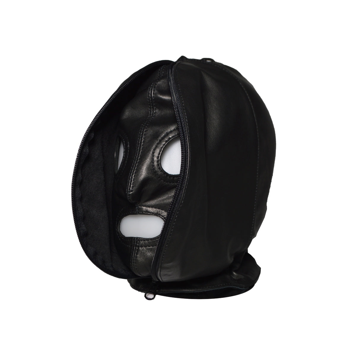 Prowler RED Leather Double Hood with Front Zipper