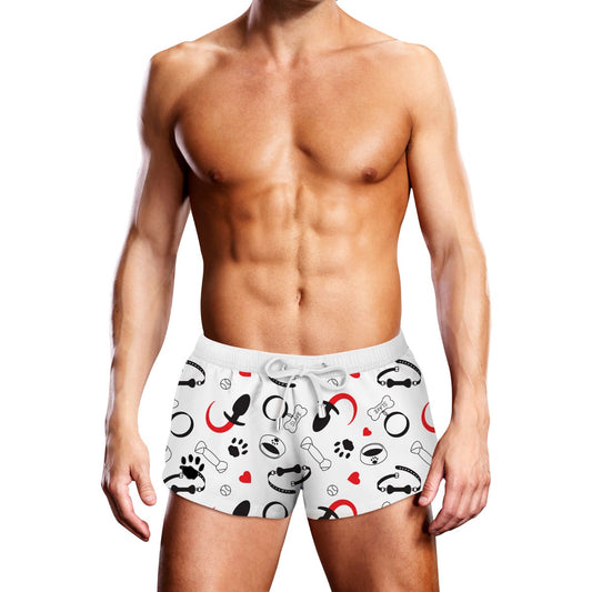 Prowler Swim Trunk Puppie Print XSmall