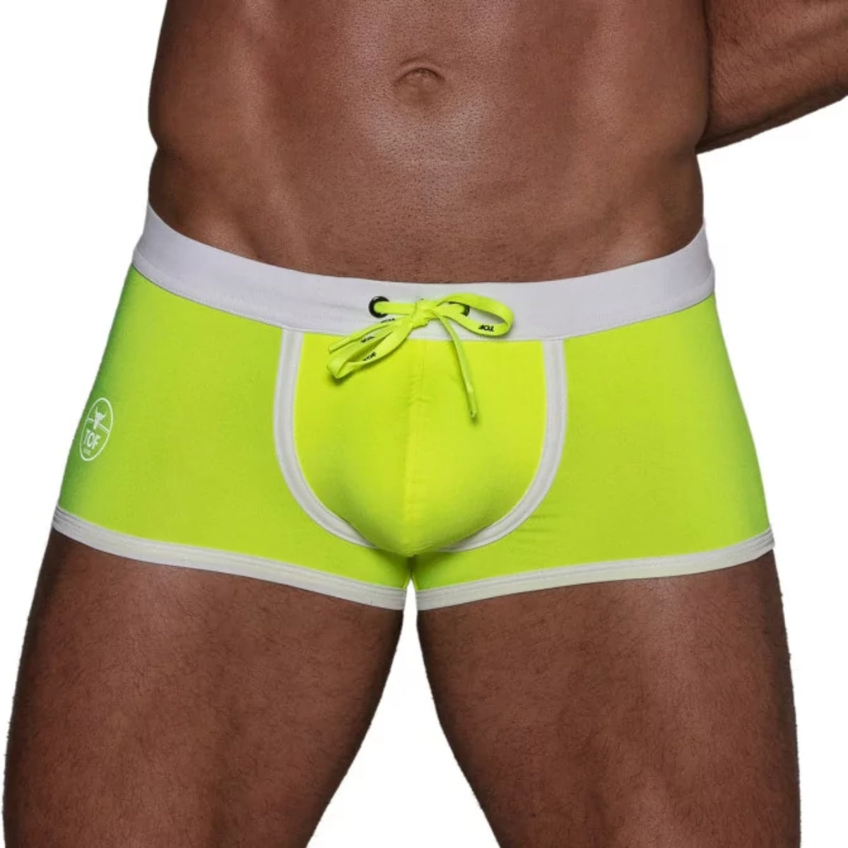 Neon Swim Trunks Yellow - Size : XXL