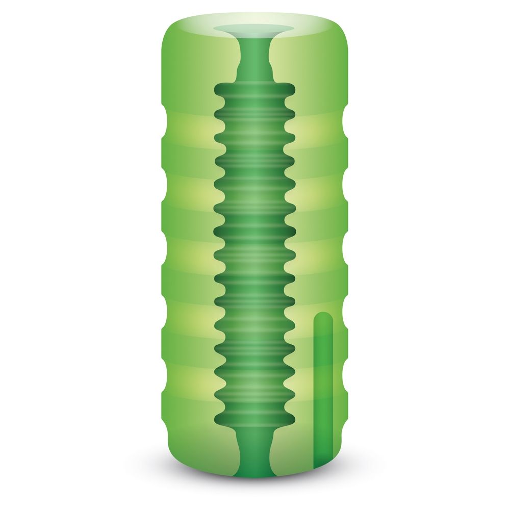 Zolo Original Squeezable Vibrating Stroker Vibrating Stroker Green