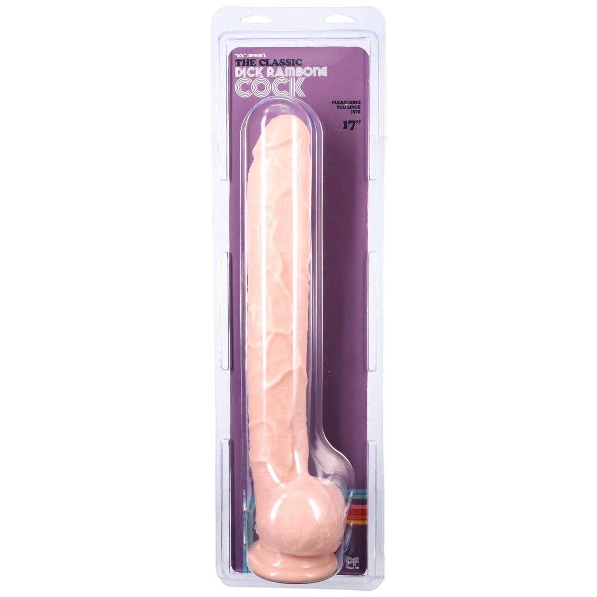 Doc Johnson Classic Dick Rambone Cock Flesh 17in