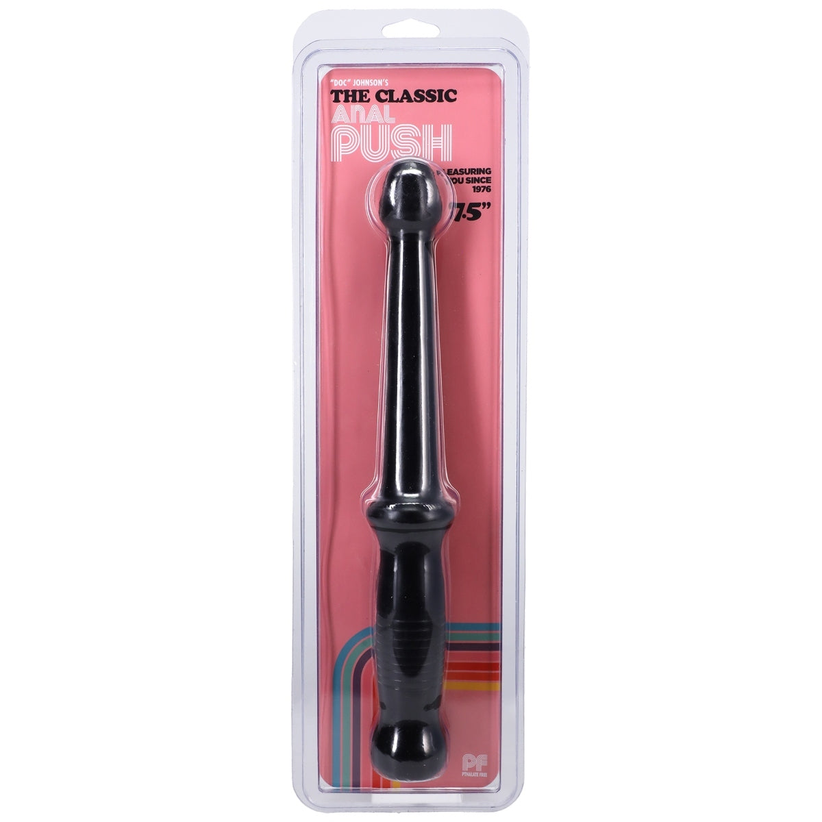 Doc Johnson Anal Push Black 12.5in
