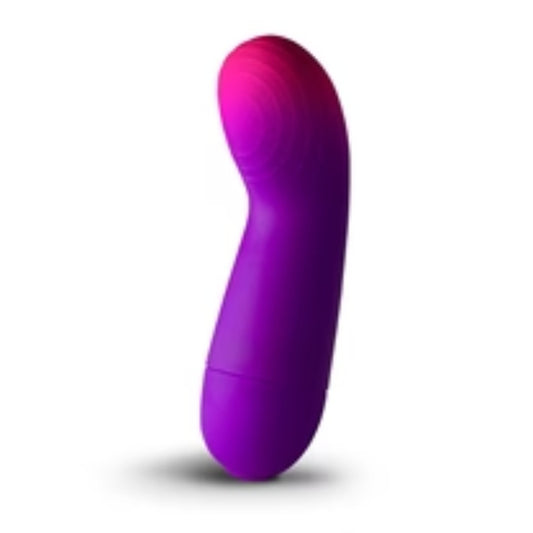 Rocks Off Glo-Girl G-Spot Vibrator Purple Pink