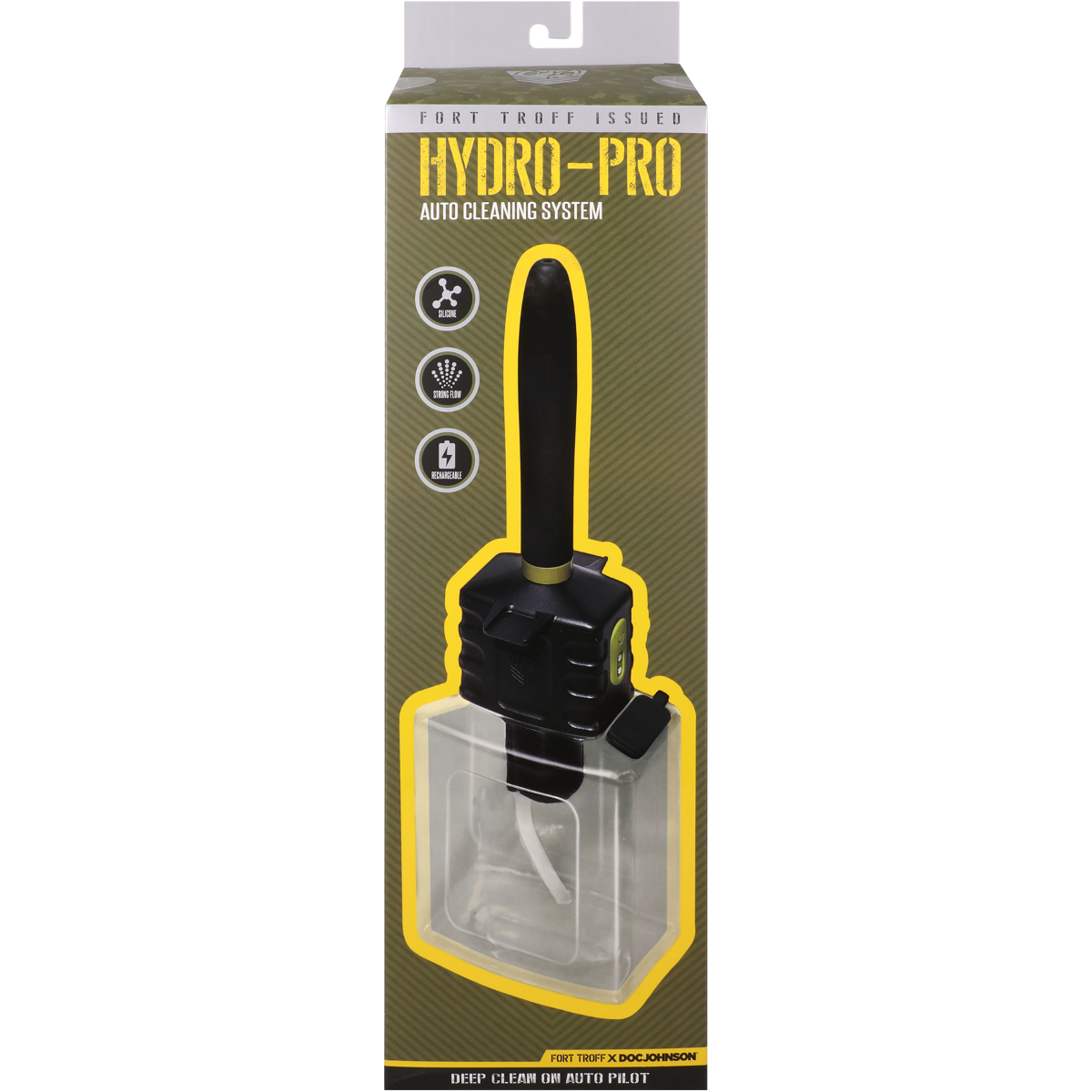 Fort Troff Hydro Pro Douche Cleaning System Black Clear