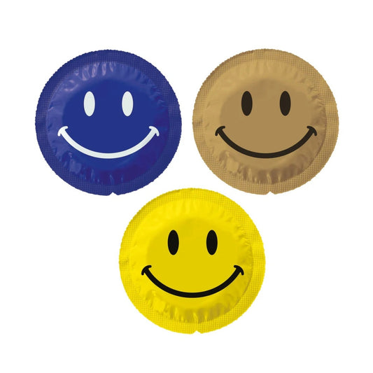 12 EXS Smiley Face Condoms