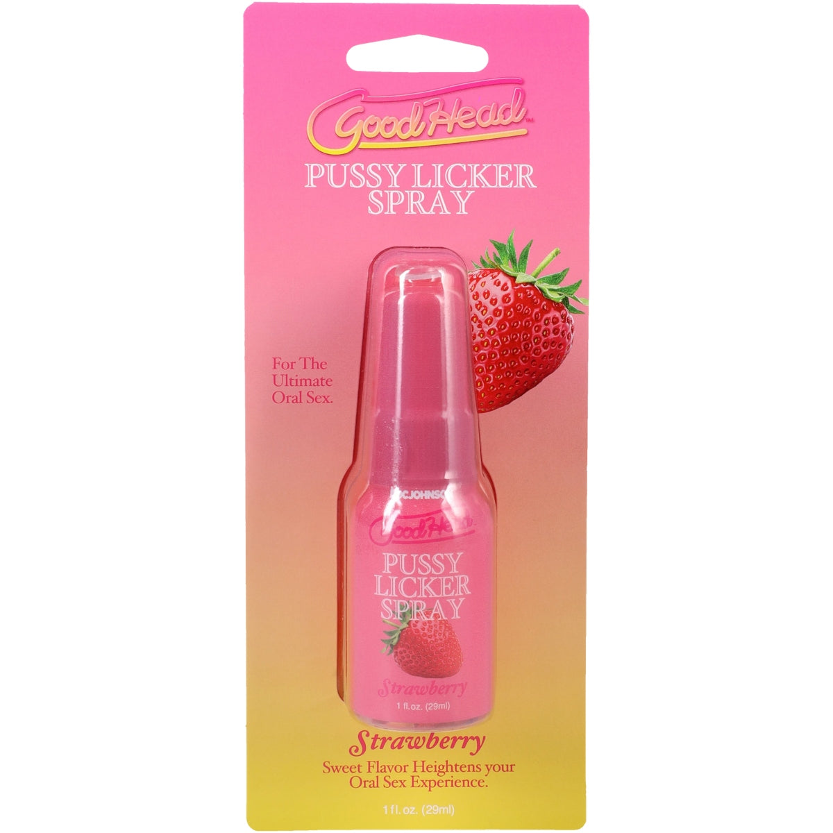 GoodHead Pussy Licker Spray Strawberry 1oz