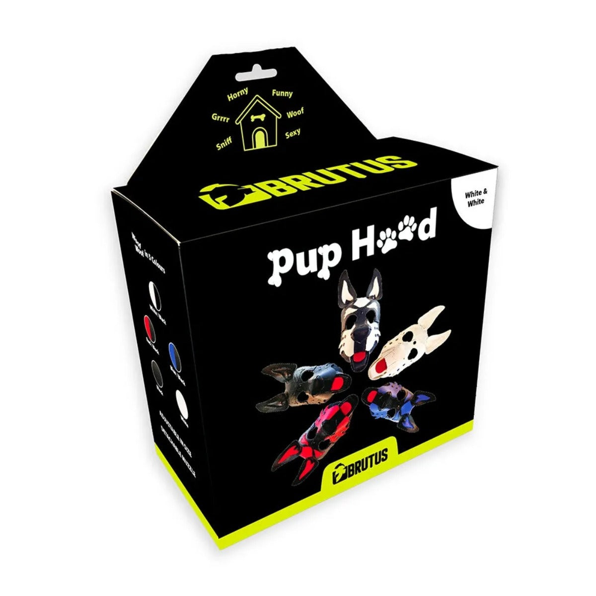 Brutus Vegan Pup Hood White