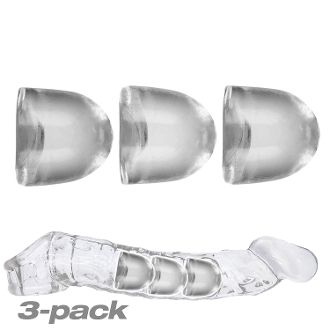 Adjustfit Insert 3 Pack Clear