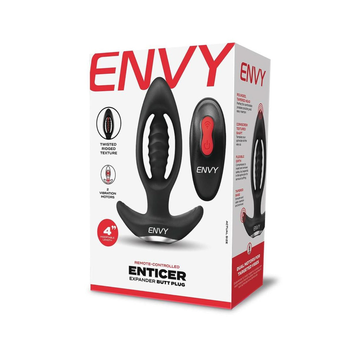 Envy Remote Vibrating Expander Plug