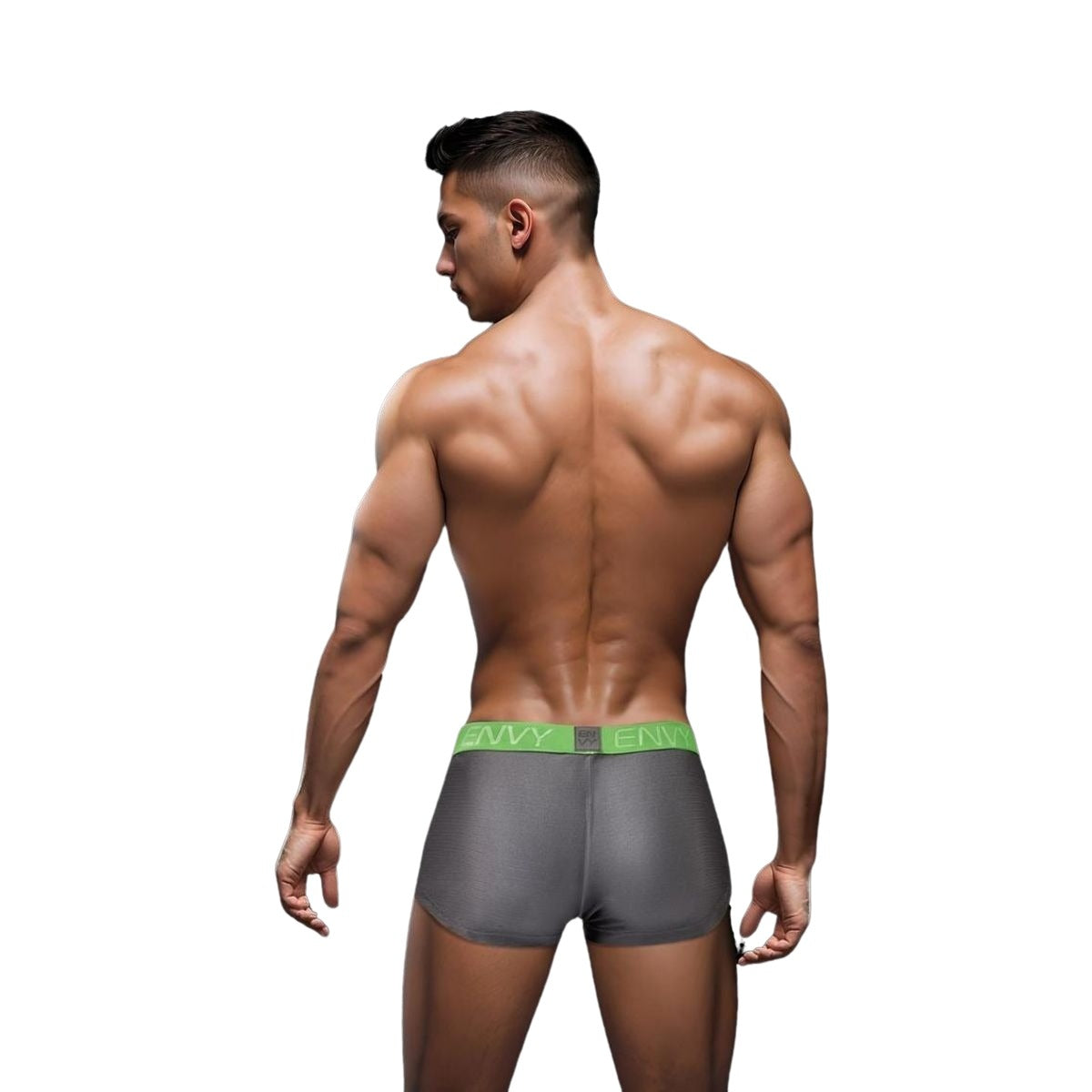 Envy Sexy Slinky Trunk-Grey-M/L