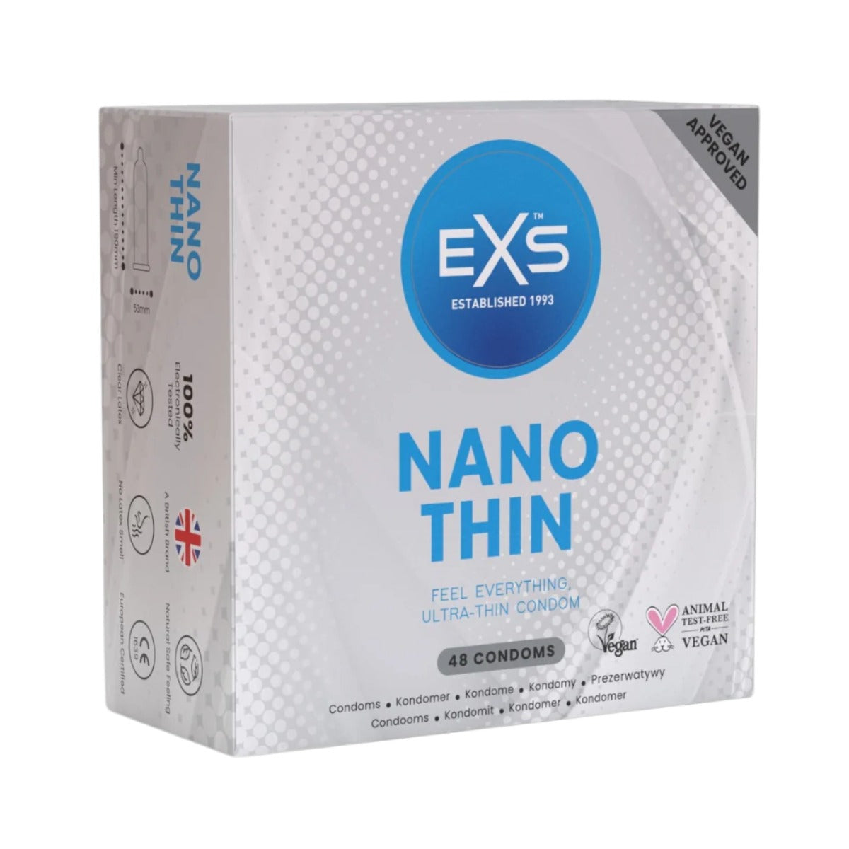 48 EXS Nano Thin Condoms