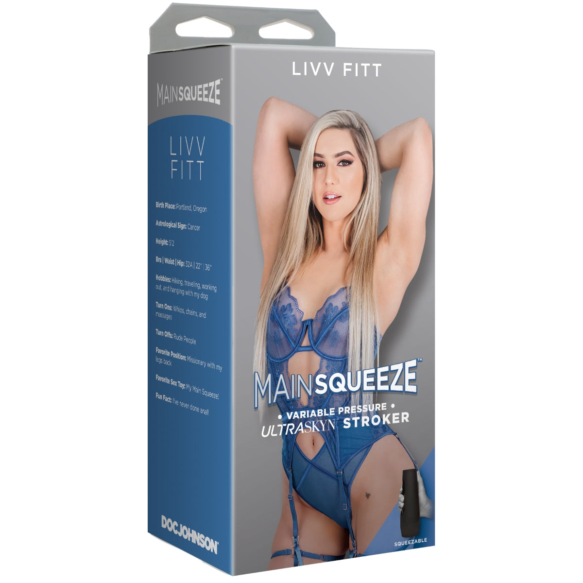 Main Squeeze Livv Fitt Ultraskyn Stroker Vagina