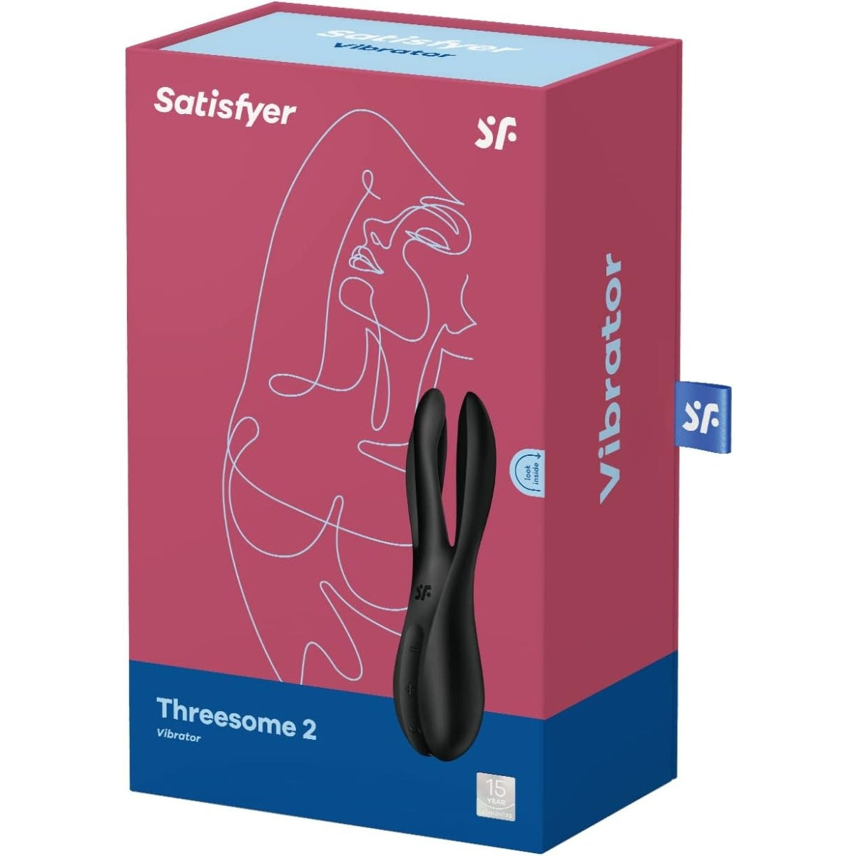 Satisfyer Threesome 2 Vibrator Black