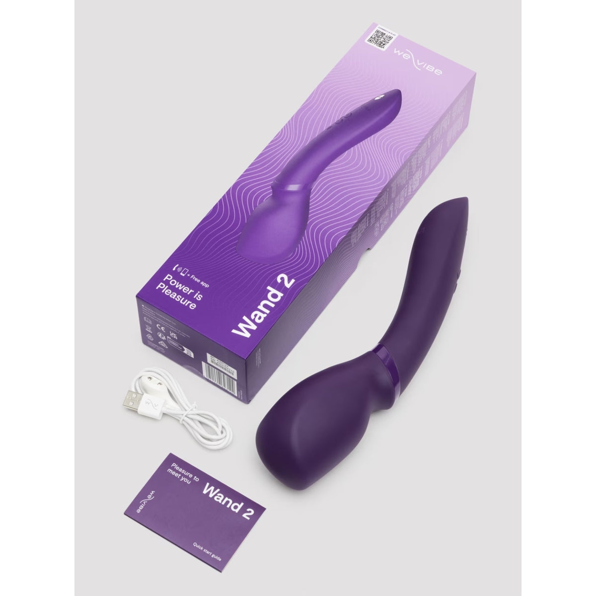 We-Vibe Wand 2 Wand Vibrator Purple