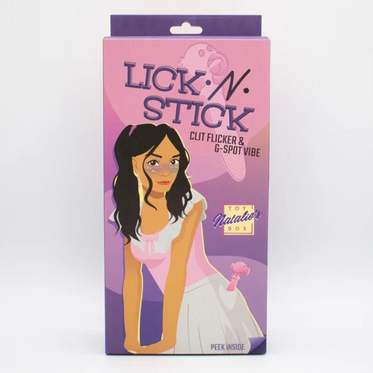 Lick N' Stick Clit Flicker & G-Spot Vibrator
