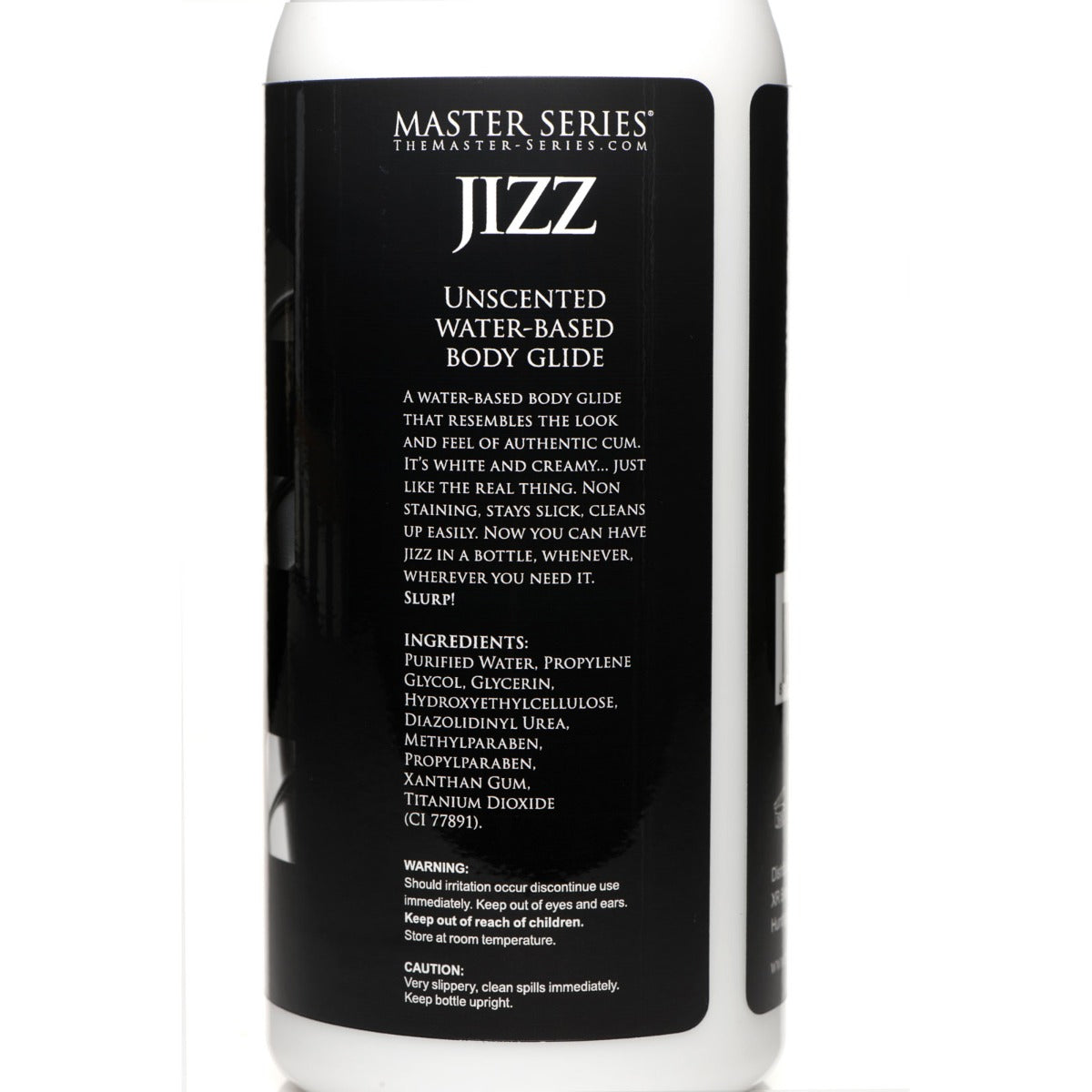 Master Series Unscented Jizz Lubricant 34oz