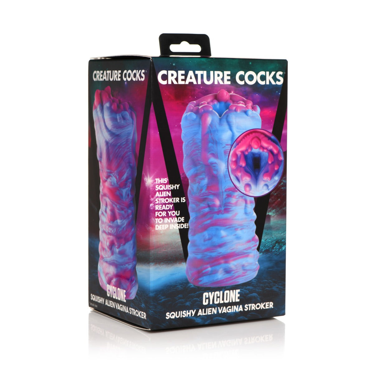 Creature Cocks Cyclone Squishy Silicone Alien Vagina Stroker