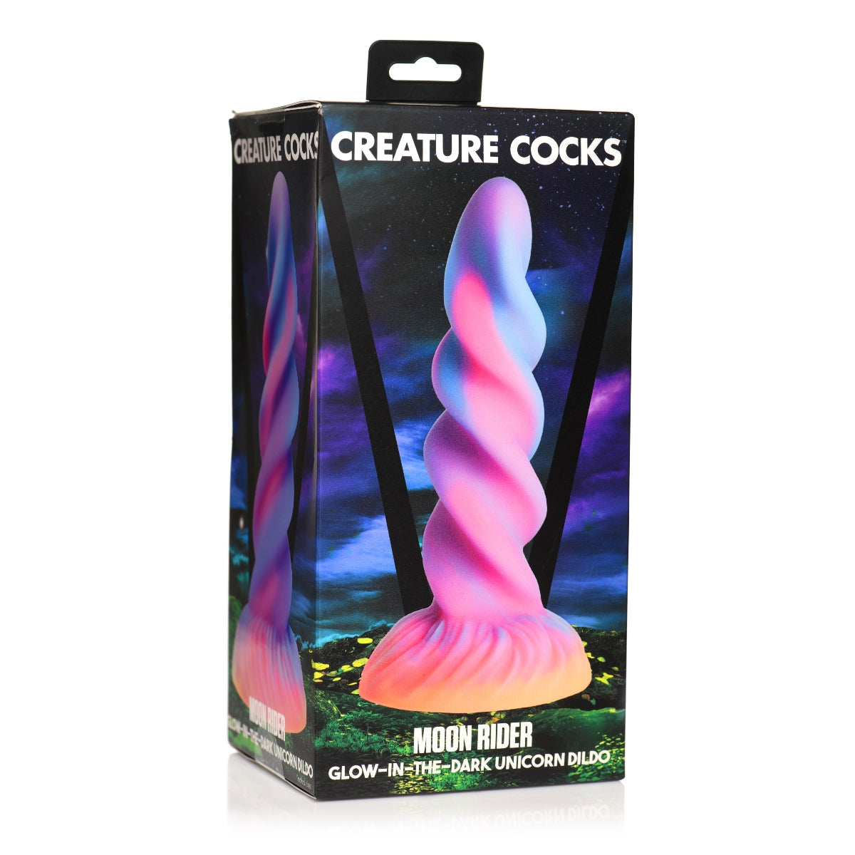 Creature Cocks Moon Rider Glow In The Dark Unicorn Dildo