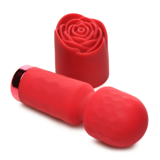Bloomgasm Pleasure Rose Petite Mini Silicone Rose Wand