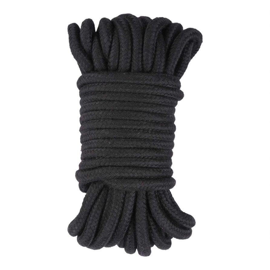 Me You Us Tie Me Up Soft Cotton Rope Black 10m