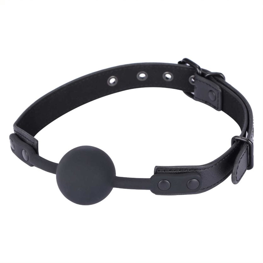 Me You Us Silicone Ball Gag Black