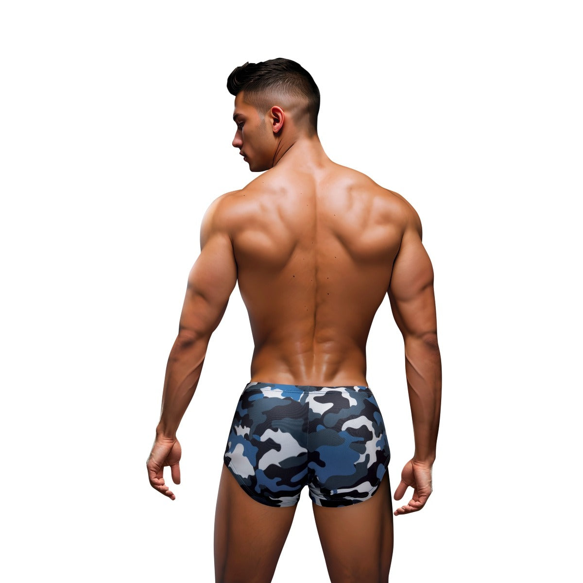 Envy Camo Trunk With Dog Tag Camo Navy SM