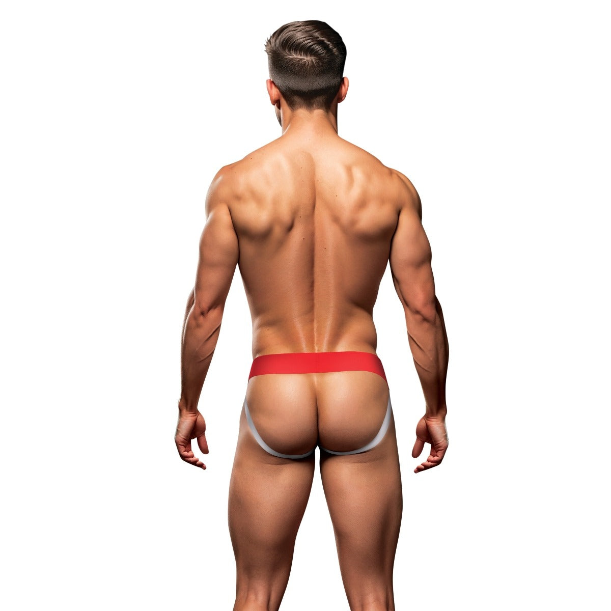 Envy Rainbow Pride Jock Red ML