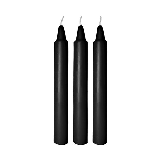 Me You Us Drip Candles 3 Pack Black