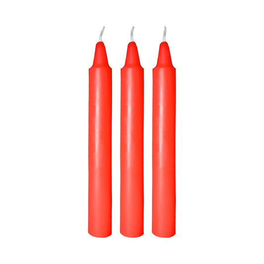 Me You Us Drip Candles 3 Pack Red