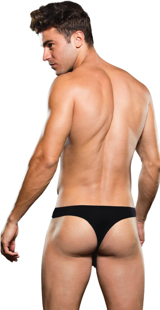 Envy MICROFIBER THONG Black S/M