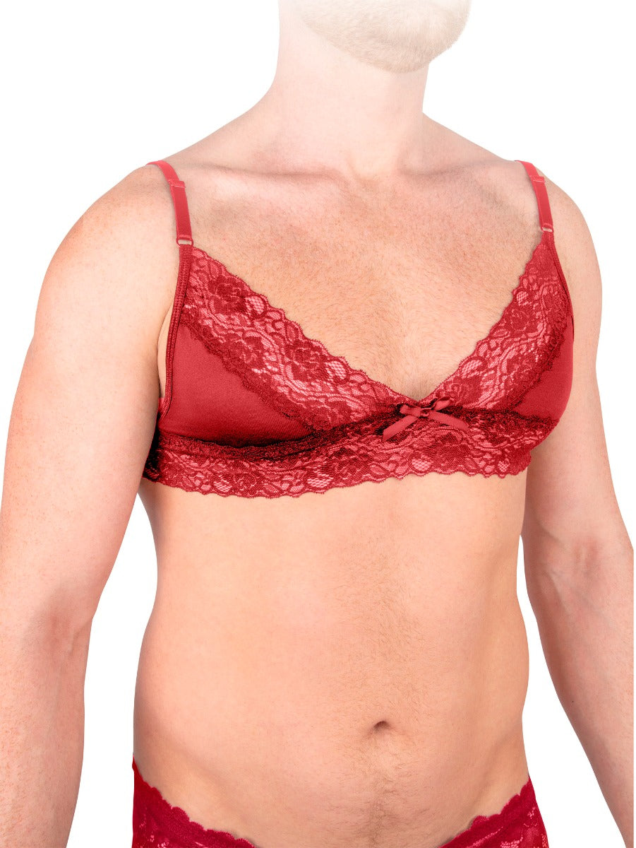 Prowler Red Lace Garter Set Small