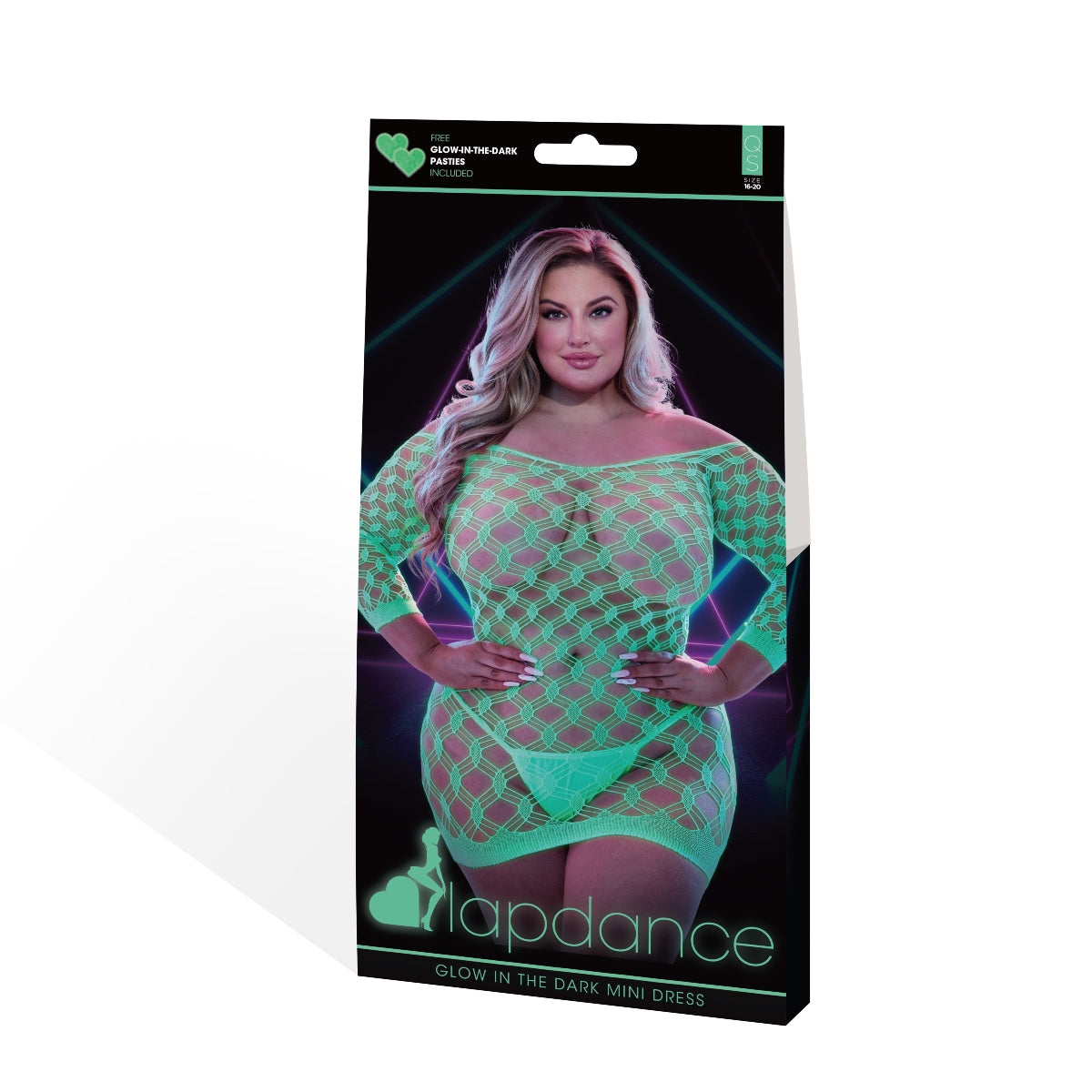 Lapdance Glow In The Dark Mini Dress 1 Q