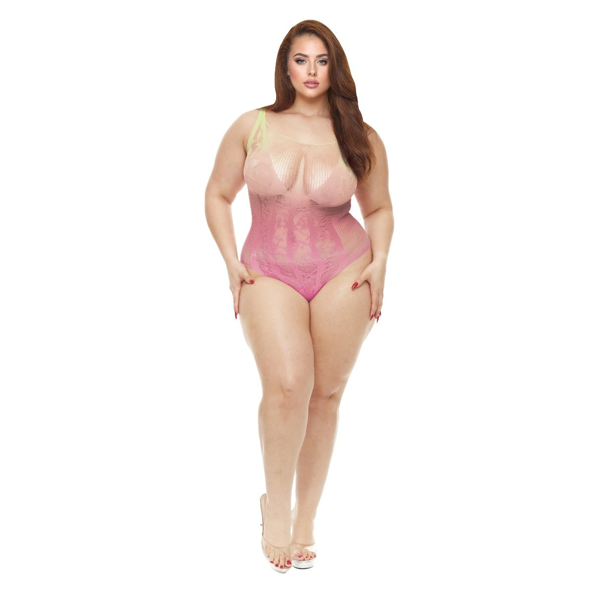 ROSY SUNSET BODYSUIT Q