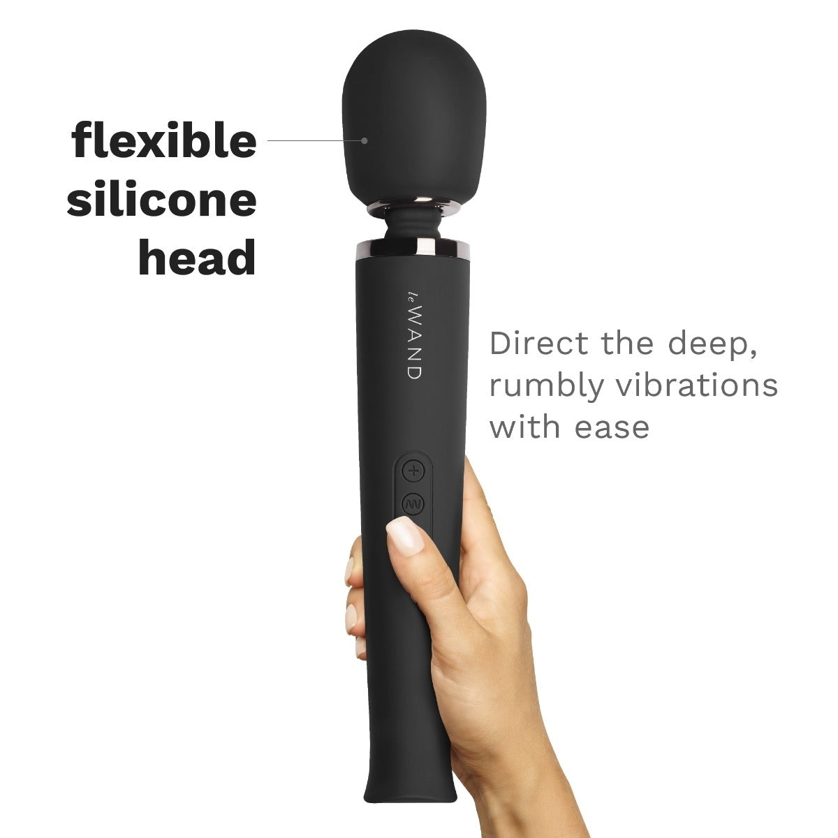 Le Wand Le Wand Rechargeable Massager Black