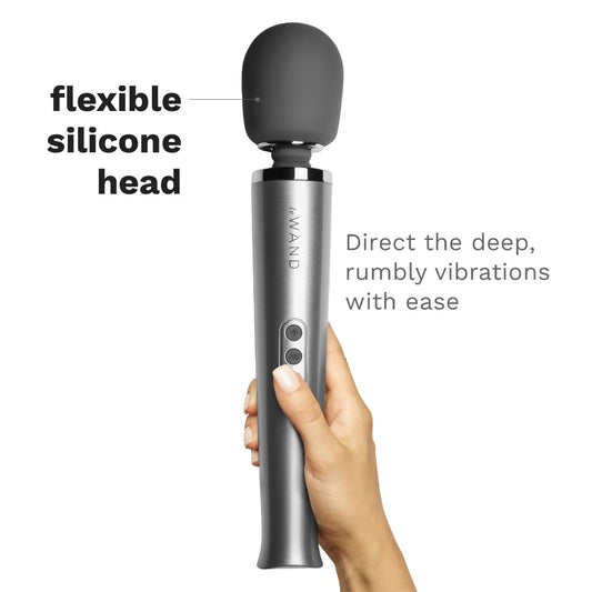 Le Wand Rechargeable Massager Grey