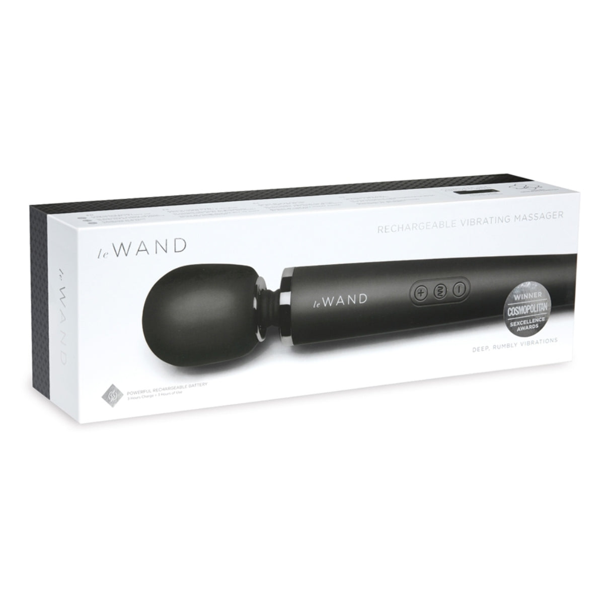 Le Wand Le Wand Rechargeable Massager Black