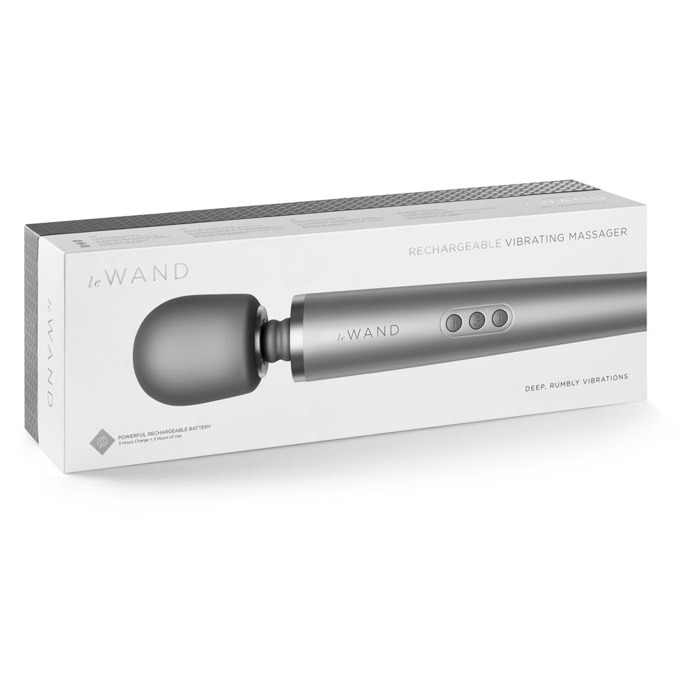 Le Wand Rechargeable Massager Grey