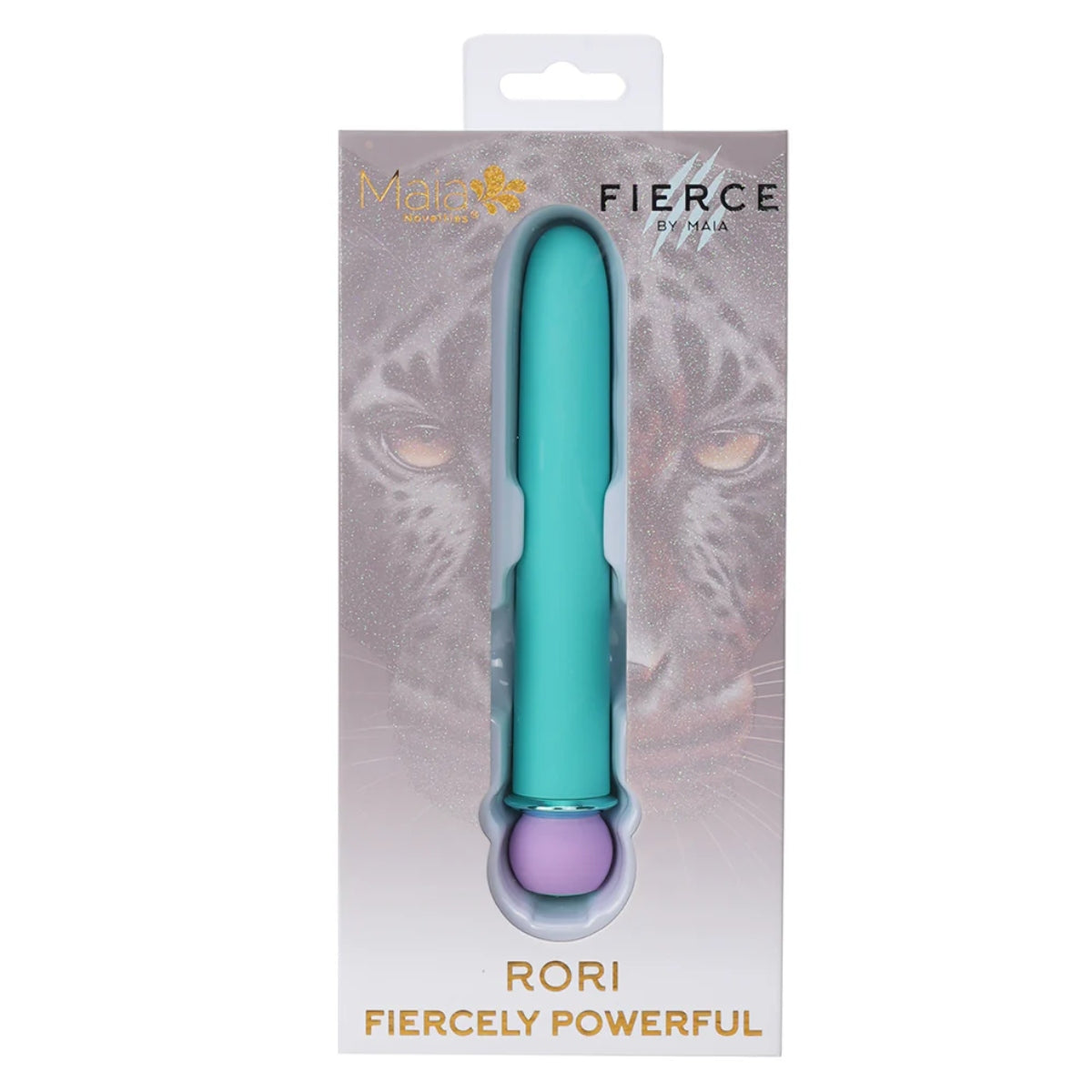 Maia Toys Rori 10 Function Bullet Vibrator Blue 6 Inch