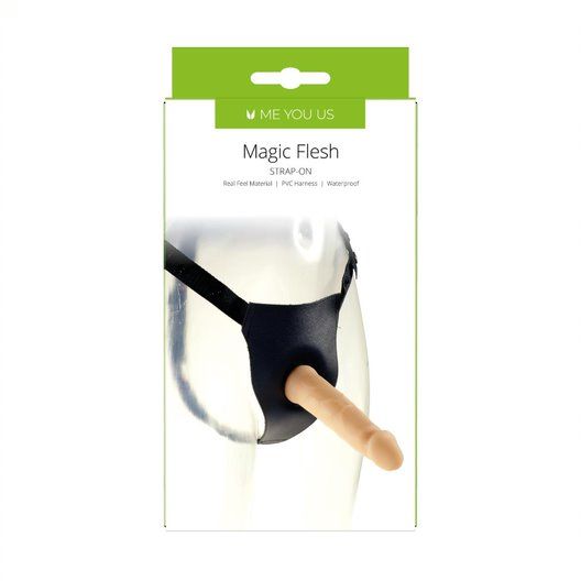Me You Us Magic Flesh 7 Inch Realistic Strap-On