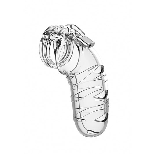 Man Cage Model 05 Chastity 5.5inch Cock Cage Transparent