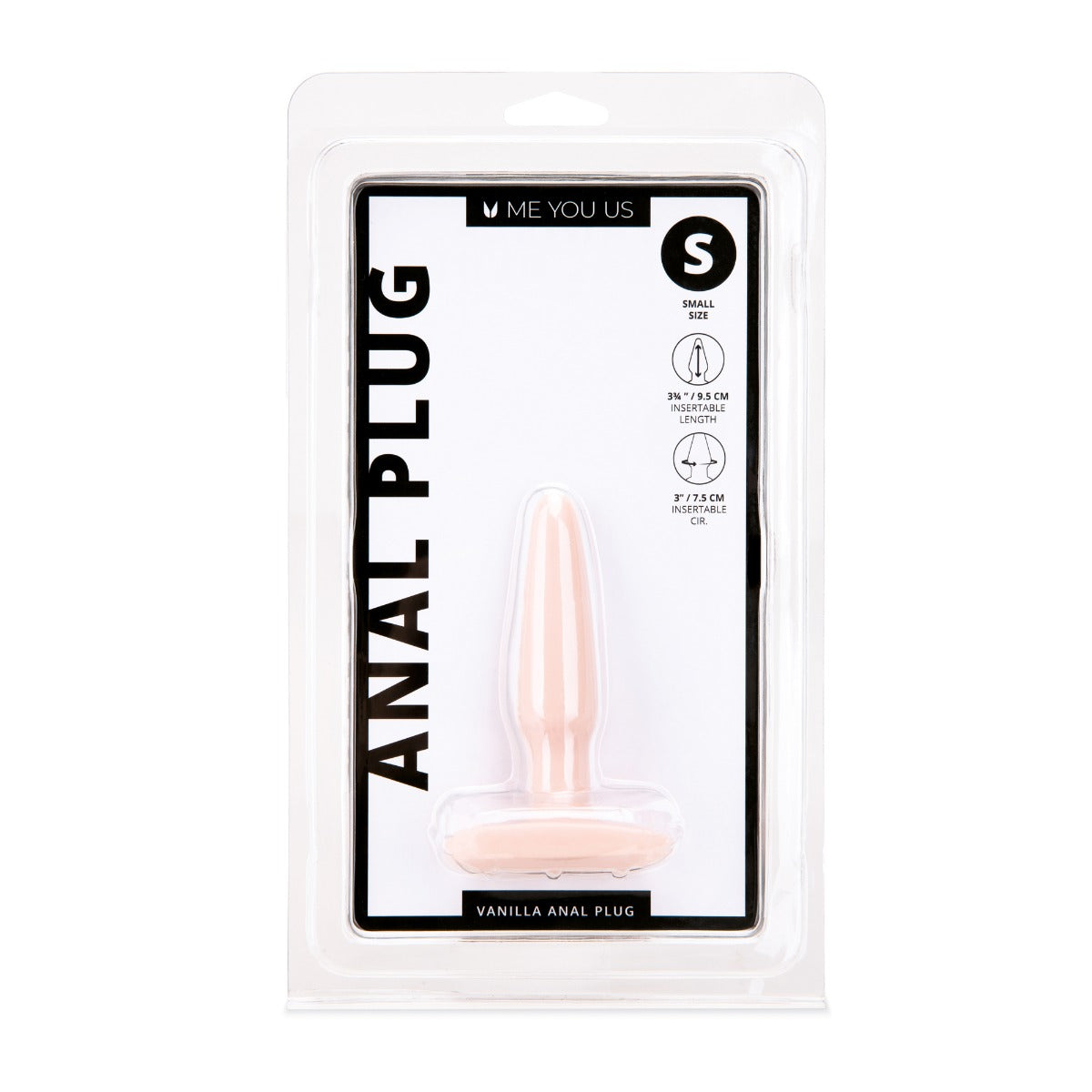 Me You Us Vanilla Small Anal Plug