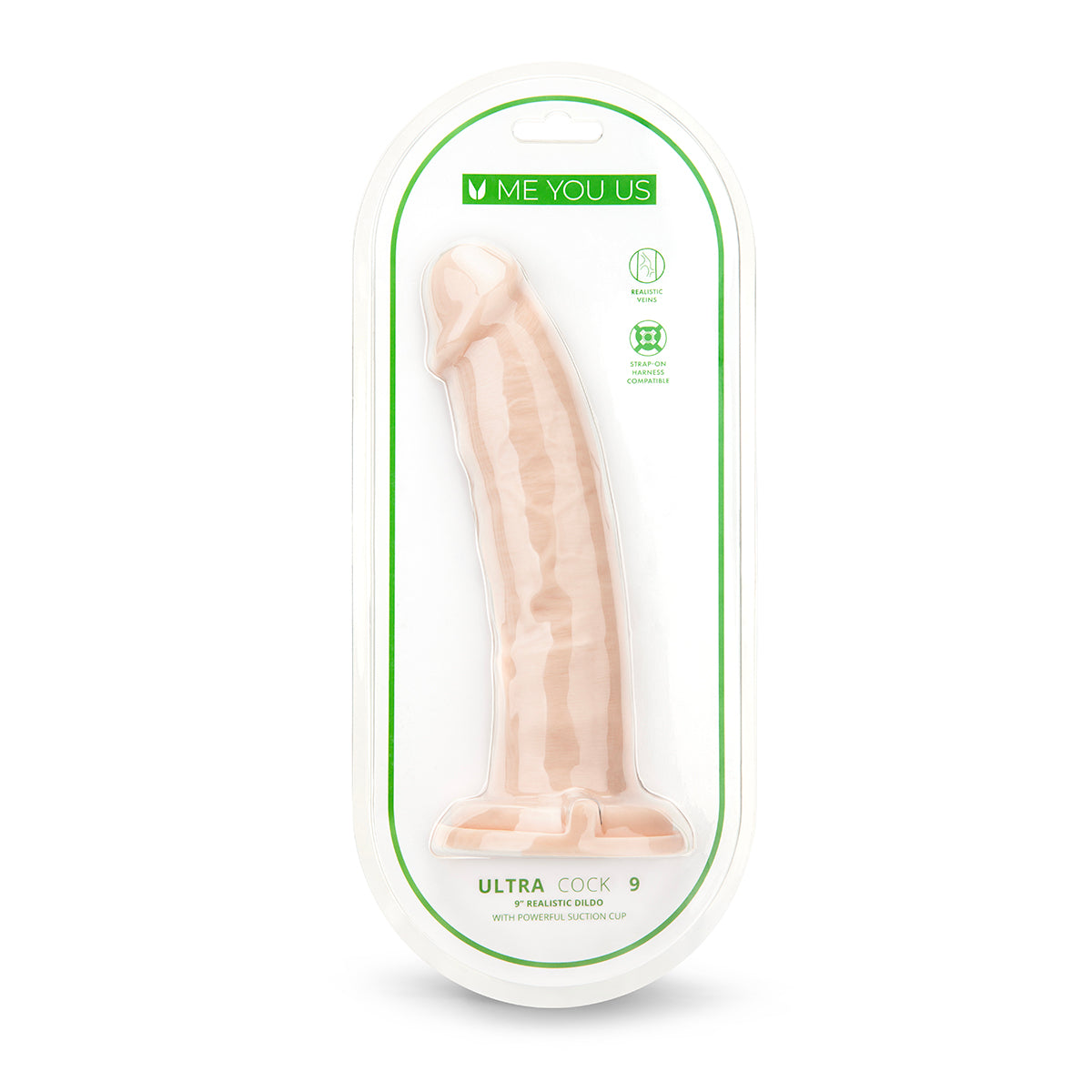 Me You Us Ultra Cock 9inch Realistic Dildo